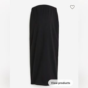 H&M MAMA Cotton Jersey Maternity Skirt